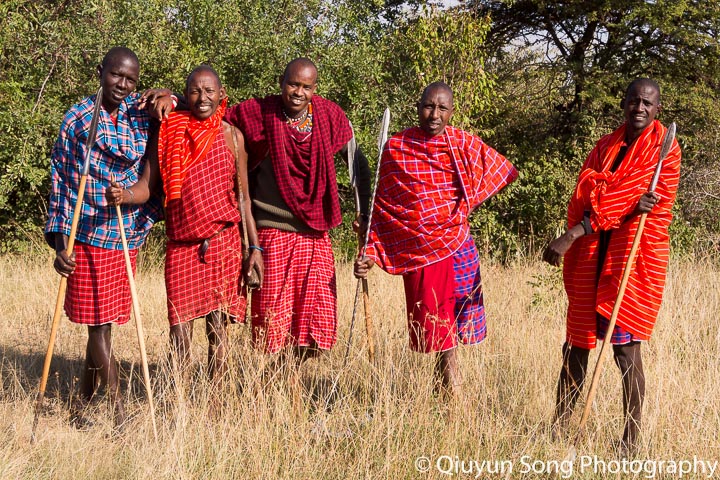 Kenya Maasai Mara Maasai Warriors